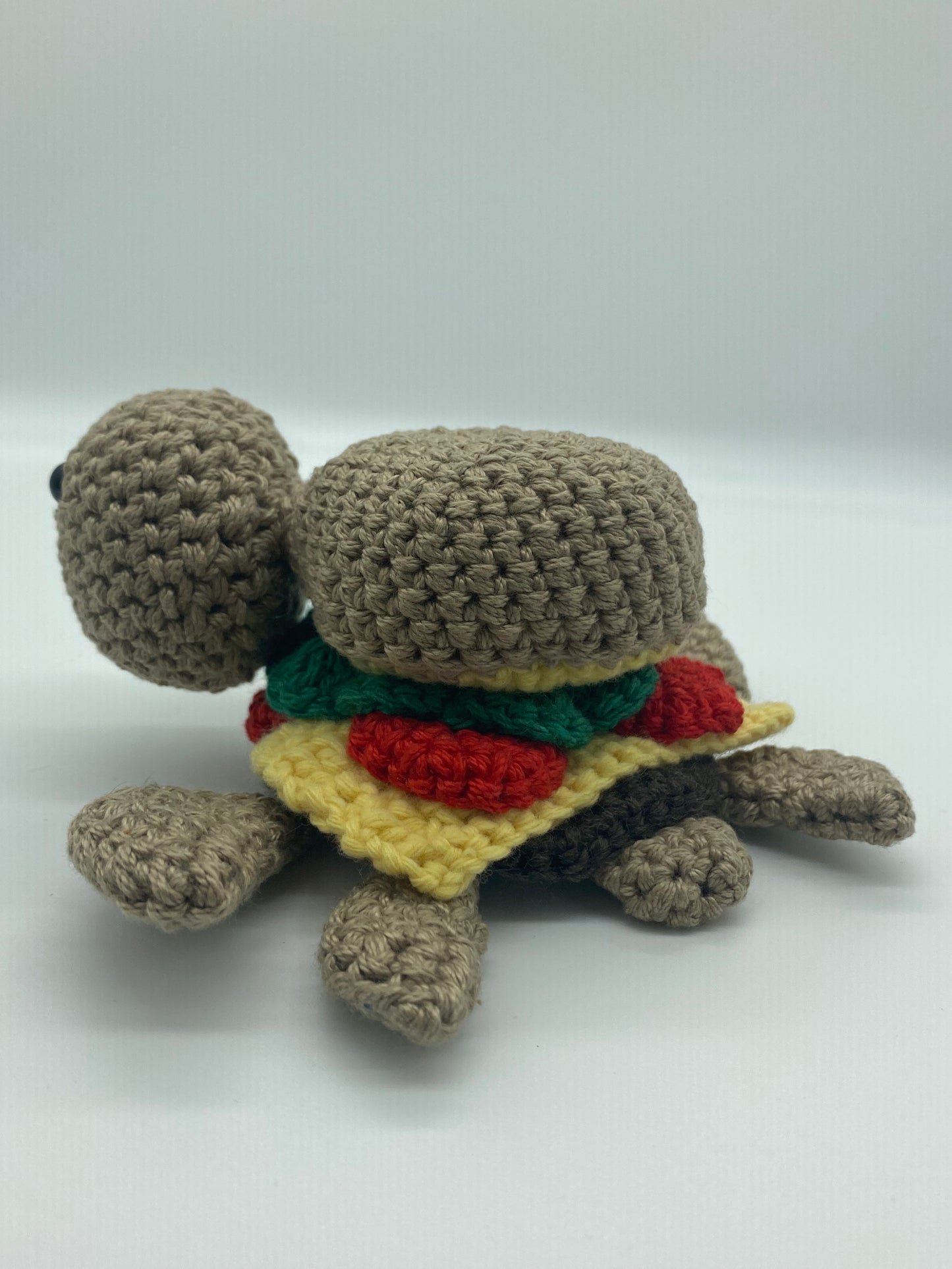 Vernon the Veggie Burger Turtle